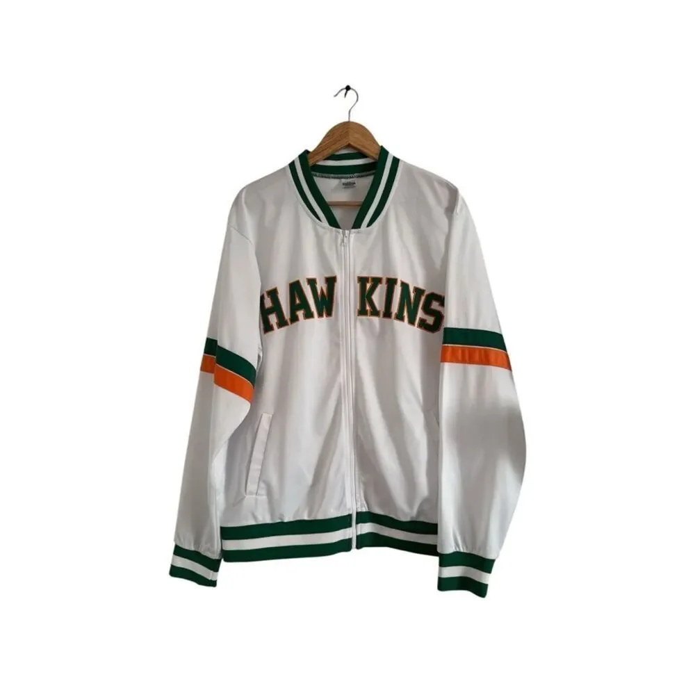 Stranger Things Hawkin's High School Varsity Jacket EUC